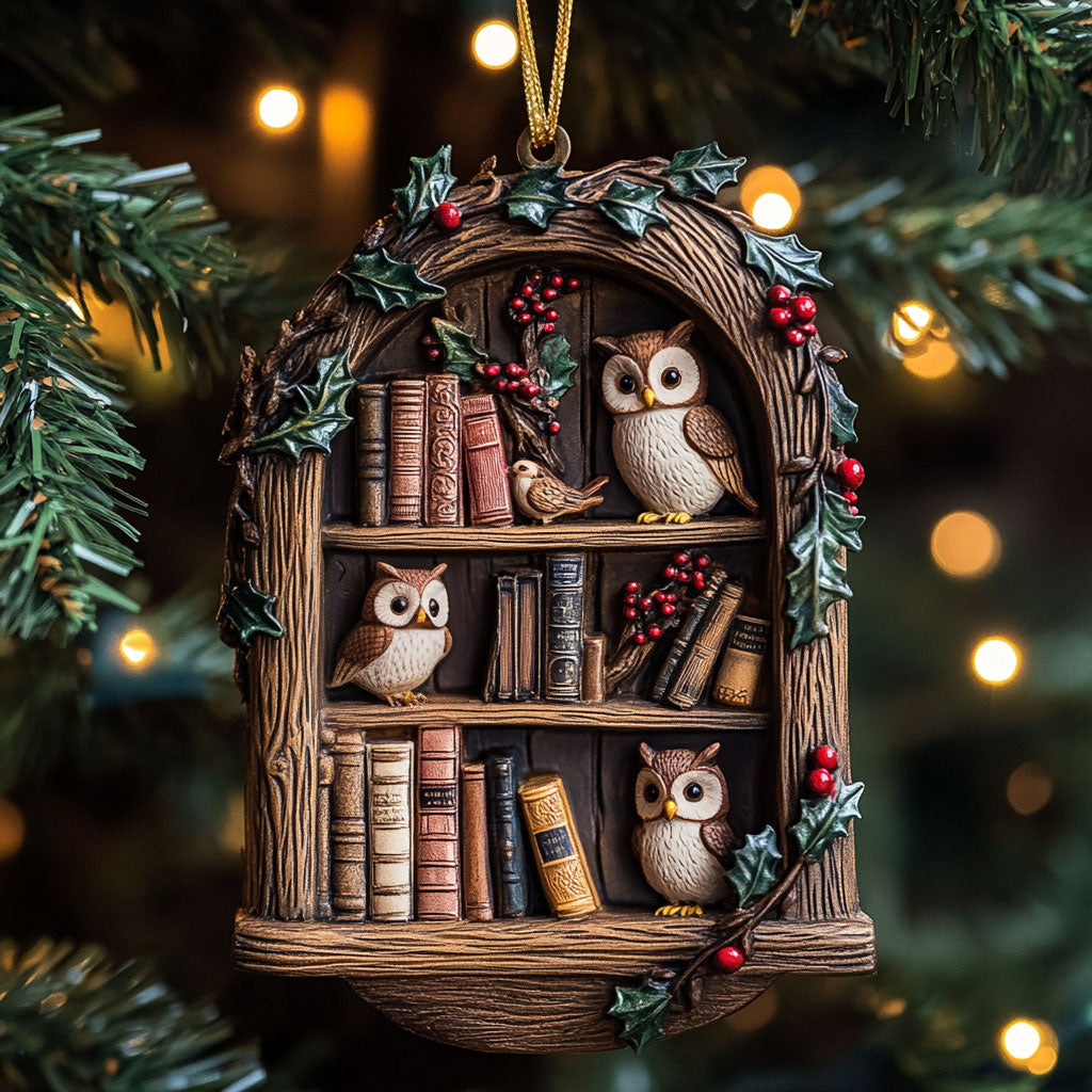 Winter Owl WN2711039CL Christmas Ornament