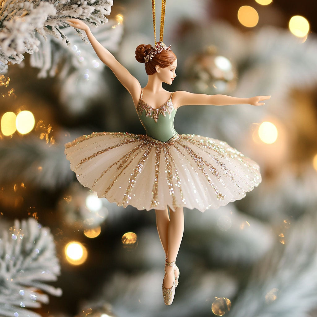 Swan Lake Ballet CW0212054CL Christmas Ornament