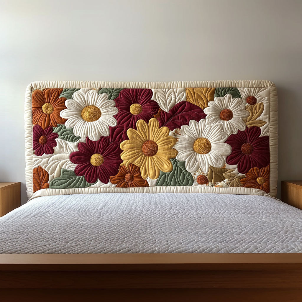 Daisy Garden QA0601009CL Quilted Headboard Slipcover