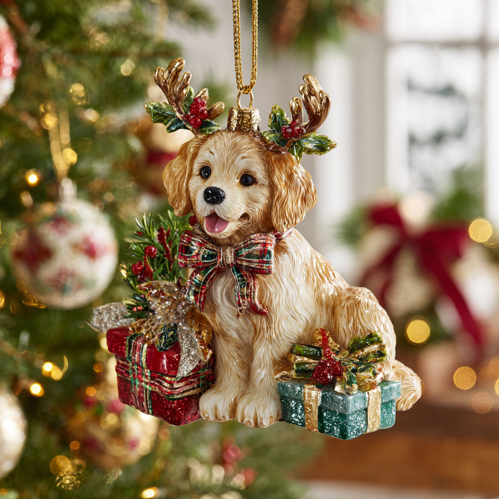 Golden Gift CW0212026CL Christmas Ornament