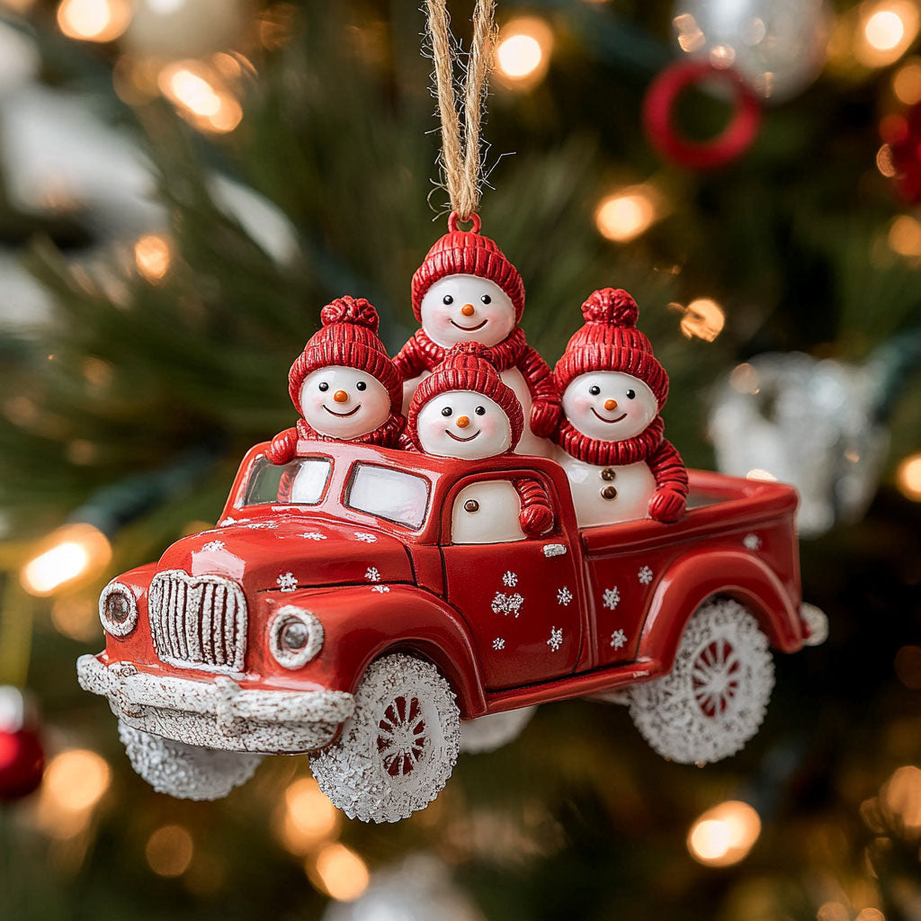 Frosty Delivery CP1310062CL Christmas Ornament
