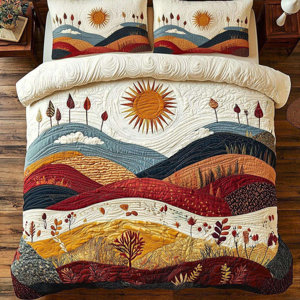 Sunrise Layers CP1001054CL Duvet Cover Set