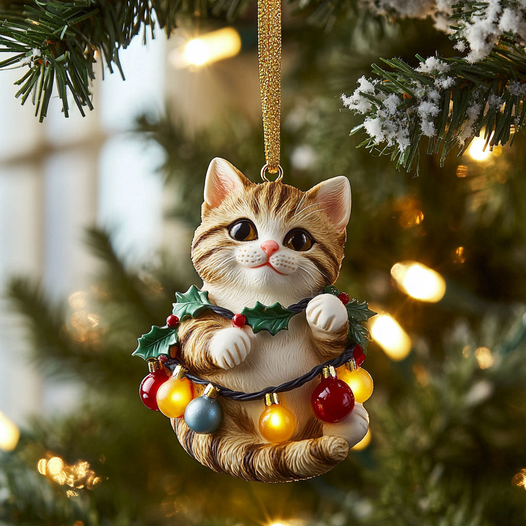 Kitty Delight CP0312021CL Christmas Ornament