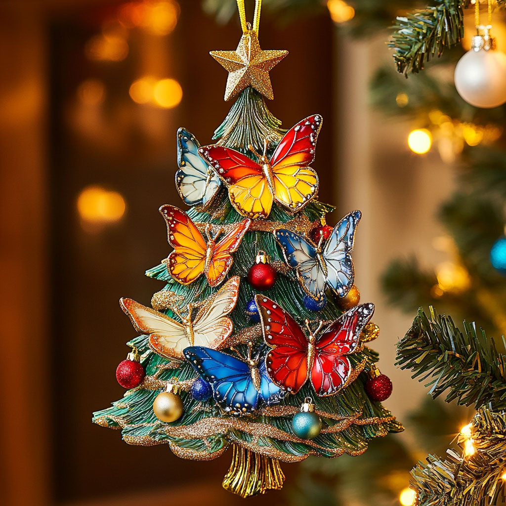Christmas Butterfly CW2411088CL Christmas Ornament