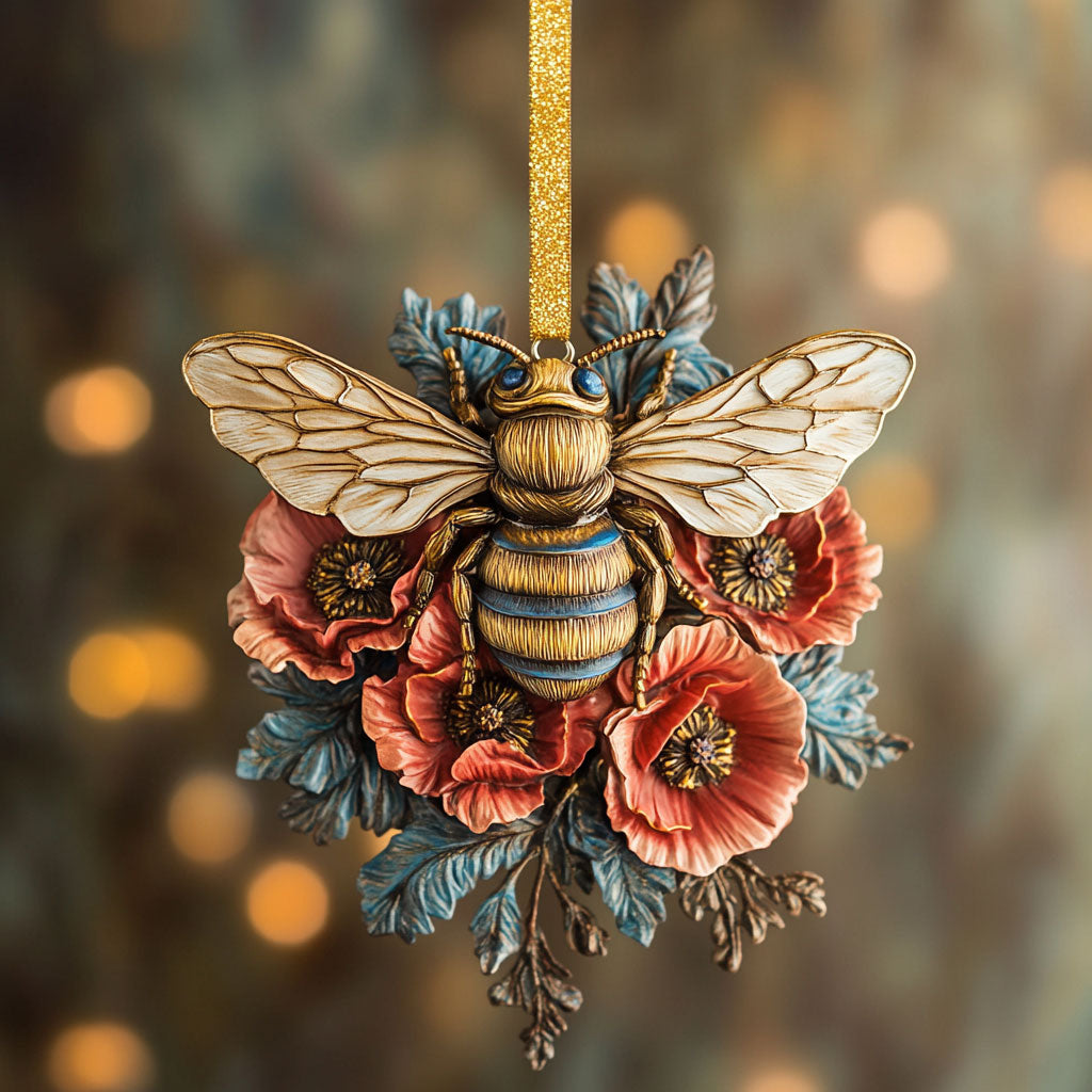 Summer Bee WN2210058CL Christmas Ornament