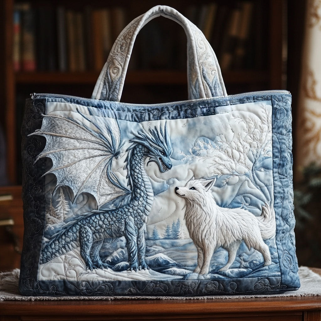 Ancient Dragon WN0701032CL Quilted Tote Bag