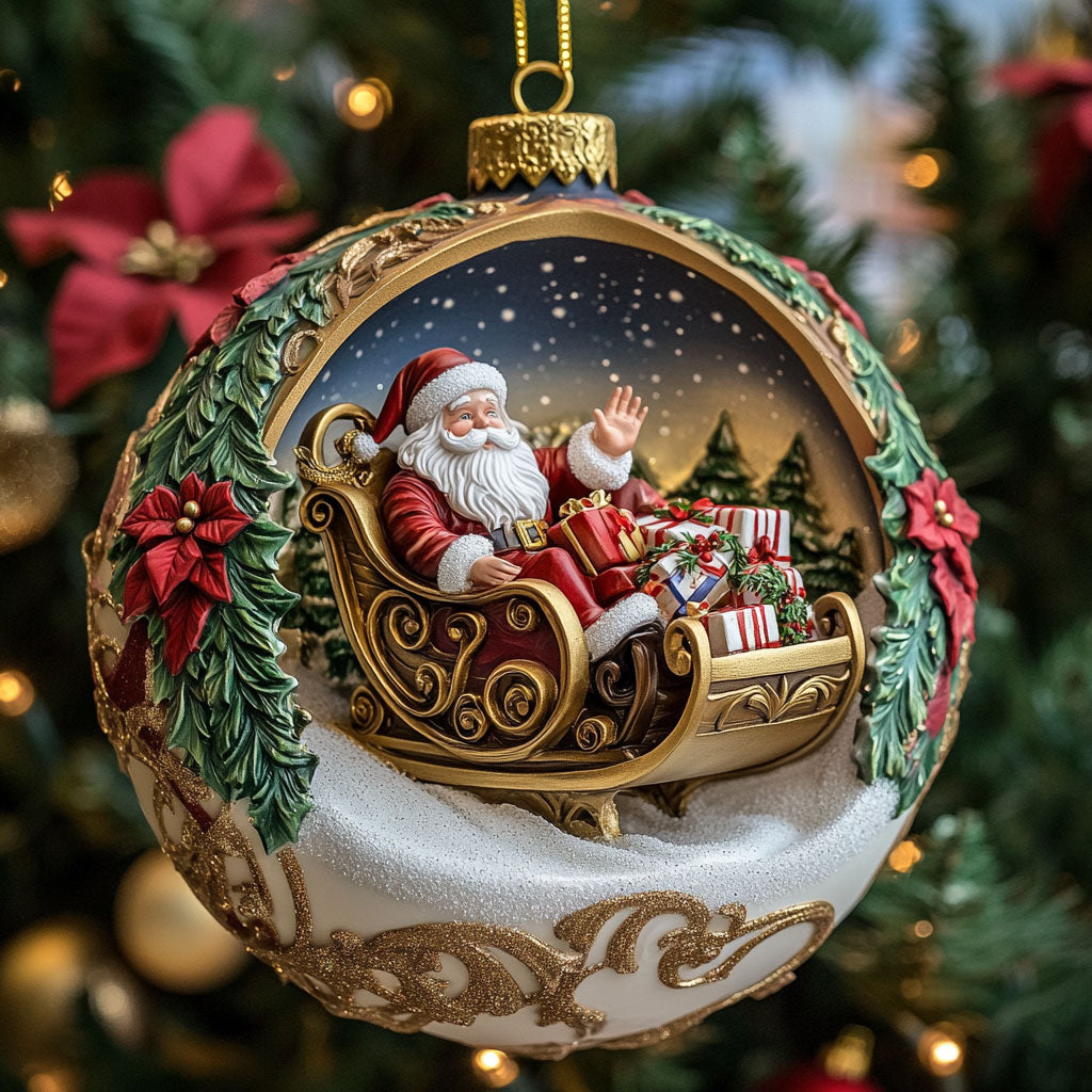 Santa Magic CW1710037CL Christmas Ornament