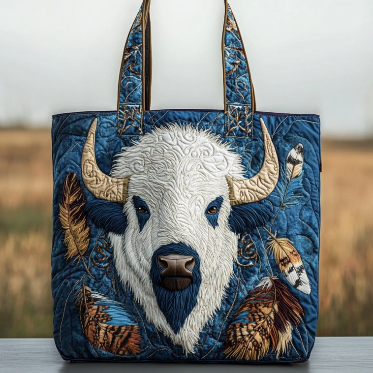 White Bison XR2110002CL Quilted Tote Bag