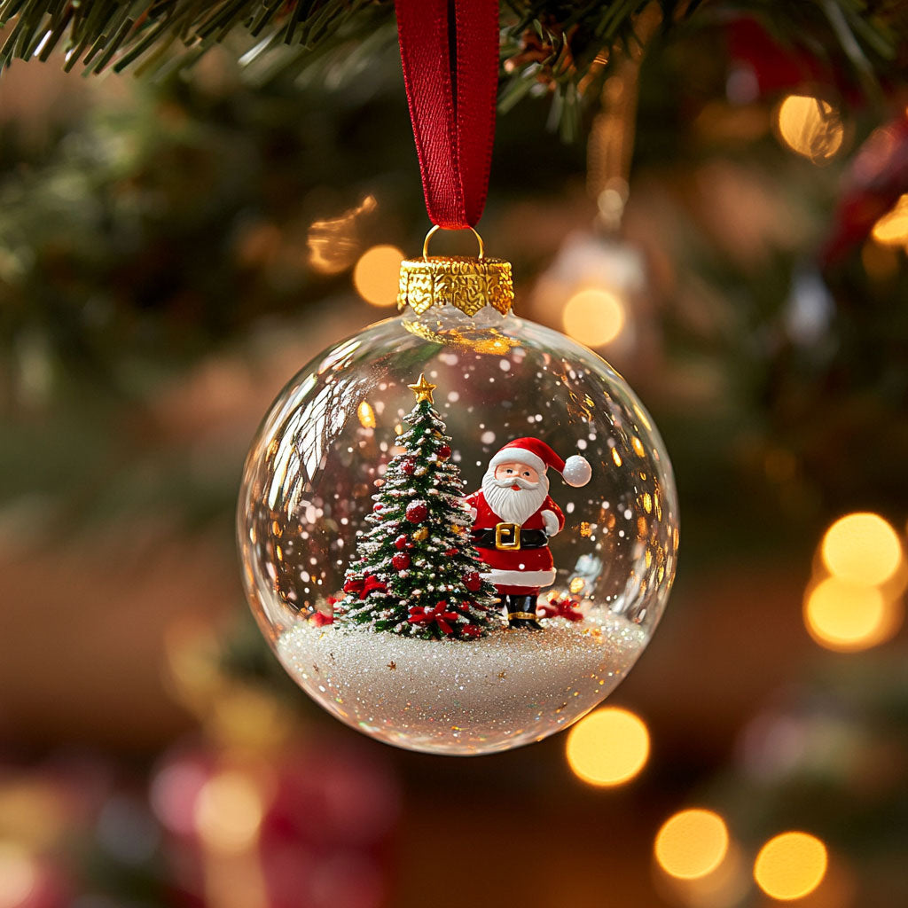 Snow Globe CW1110023CL Christmas Ornament