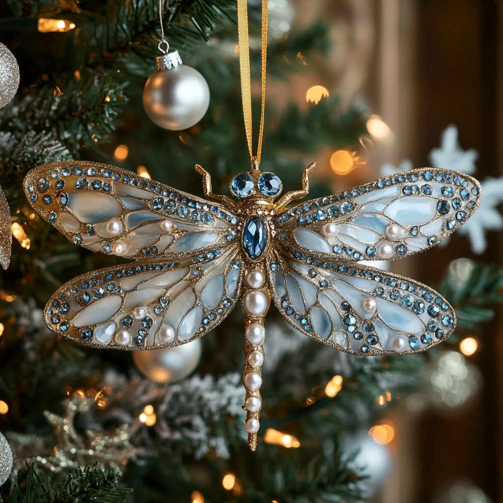 Charming Dragonfly CW2711004CL Christmas Ornament