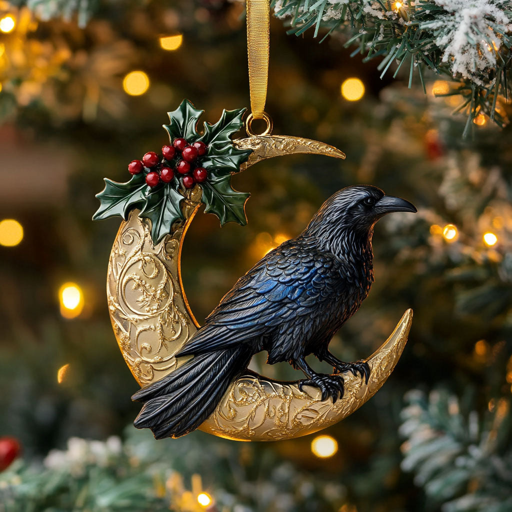 Raven Charm CP2711031CL Christmas Ornament