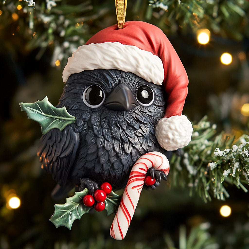 Merry Raven CP0612105CL Christmas Ornament
