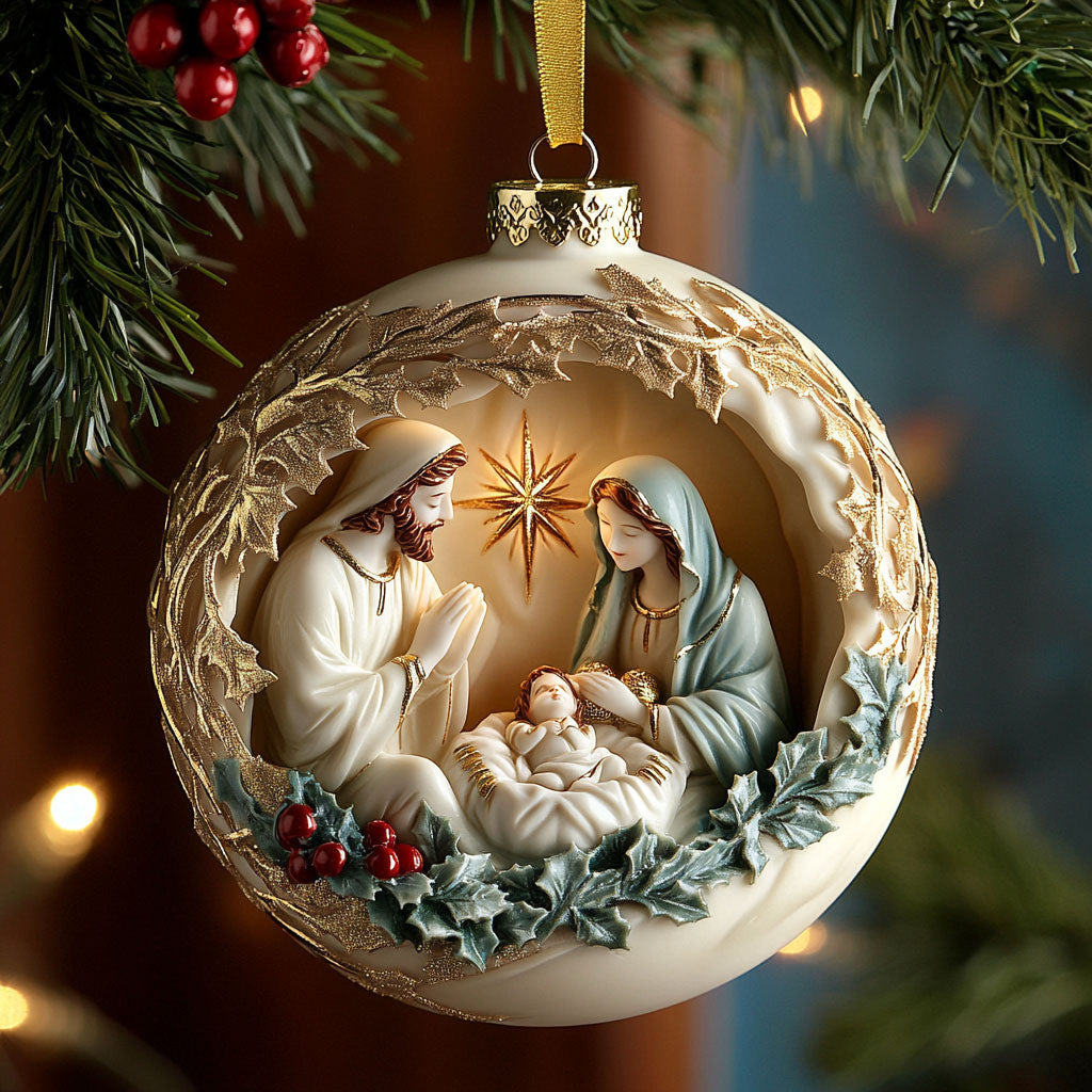 Faith Peace CP0112150CL Christmas Ornament