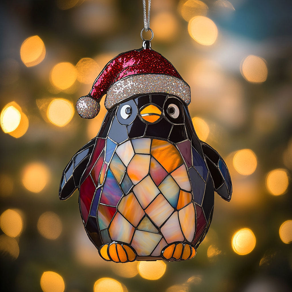 Penguin Sparkle Christmas WN2711034CL Christmas Ornament