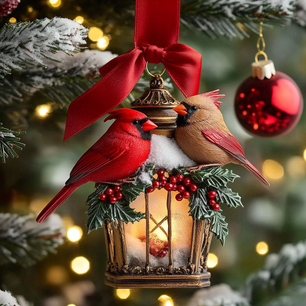 Together Forever Cardinal WN2110097CL Christmas Ornament
