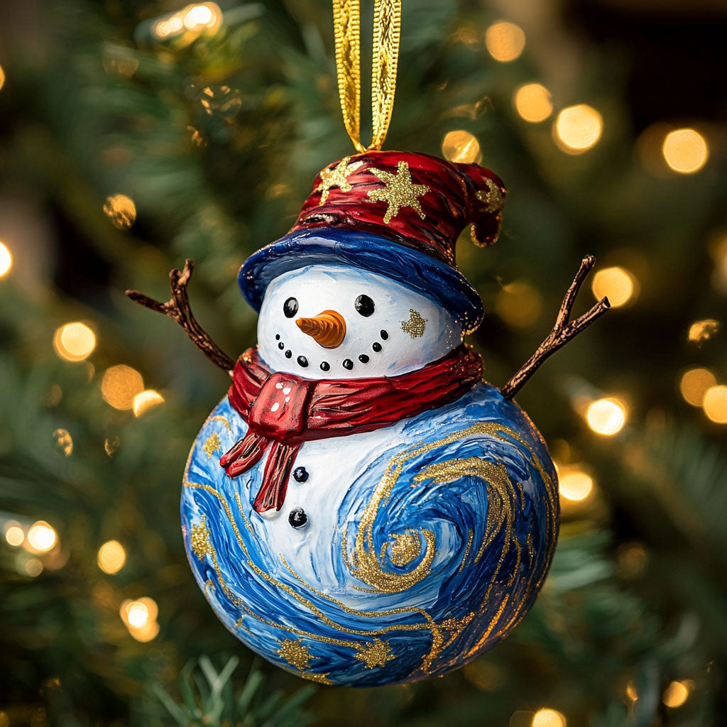 Winter Love Snowman WN0511118CL Christmas Ornament