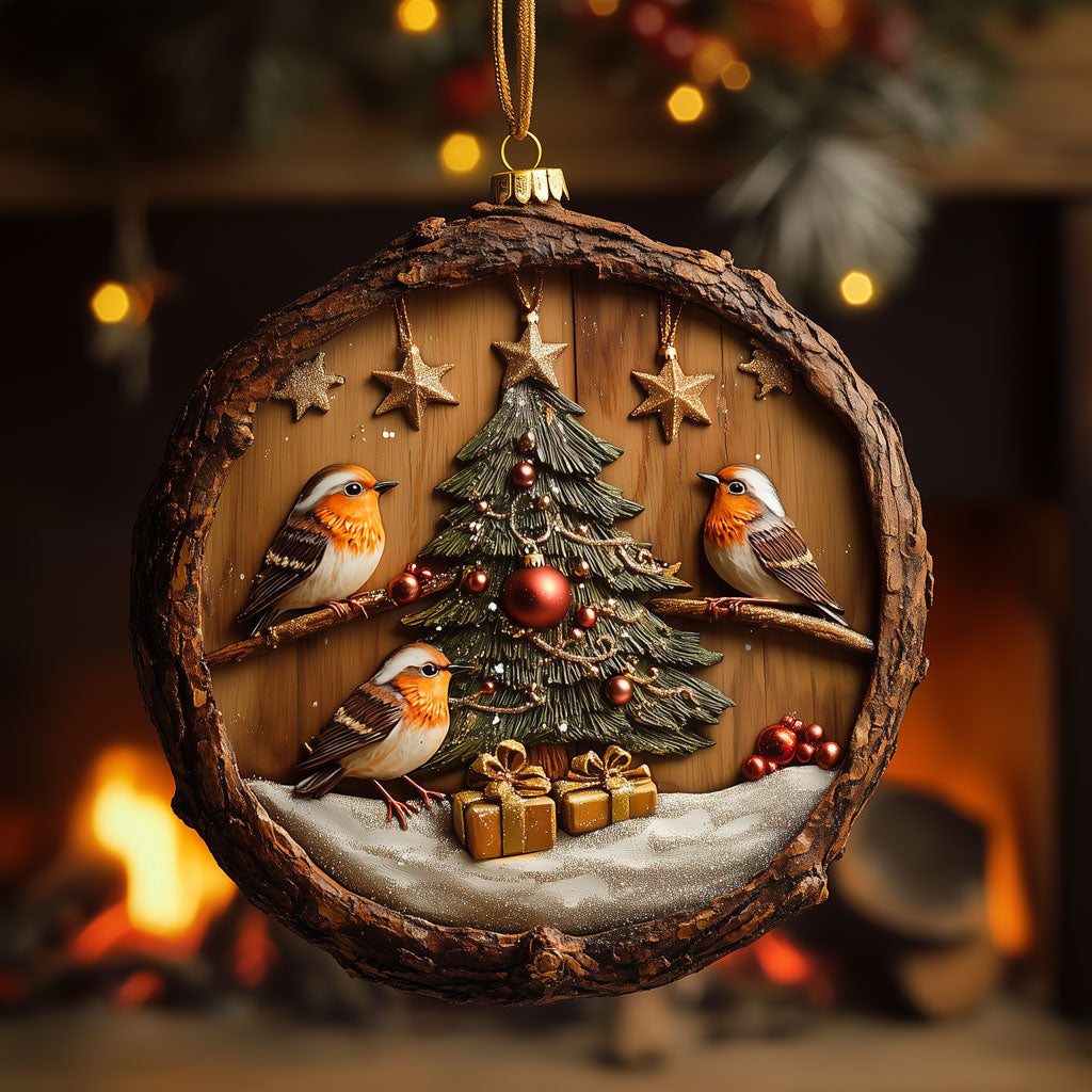 Robin's Cozy Hearth LT2210028CL Christmas Ornament