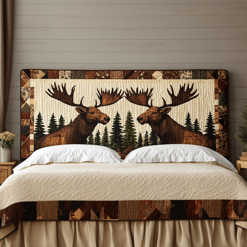 Northern Moose KL0601029CL Quilted Headboard Slipcover