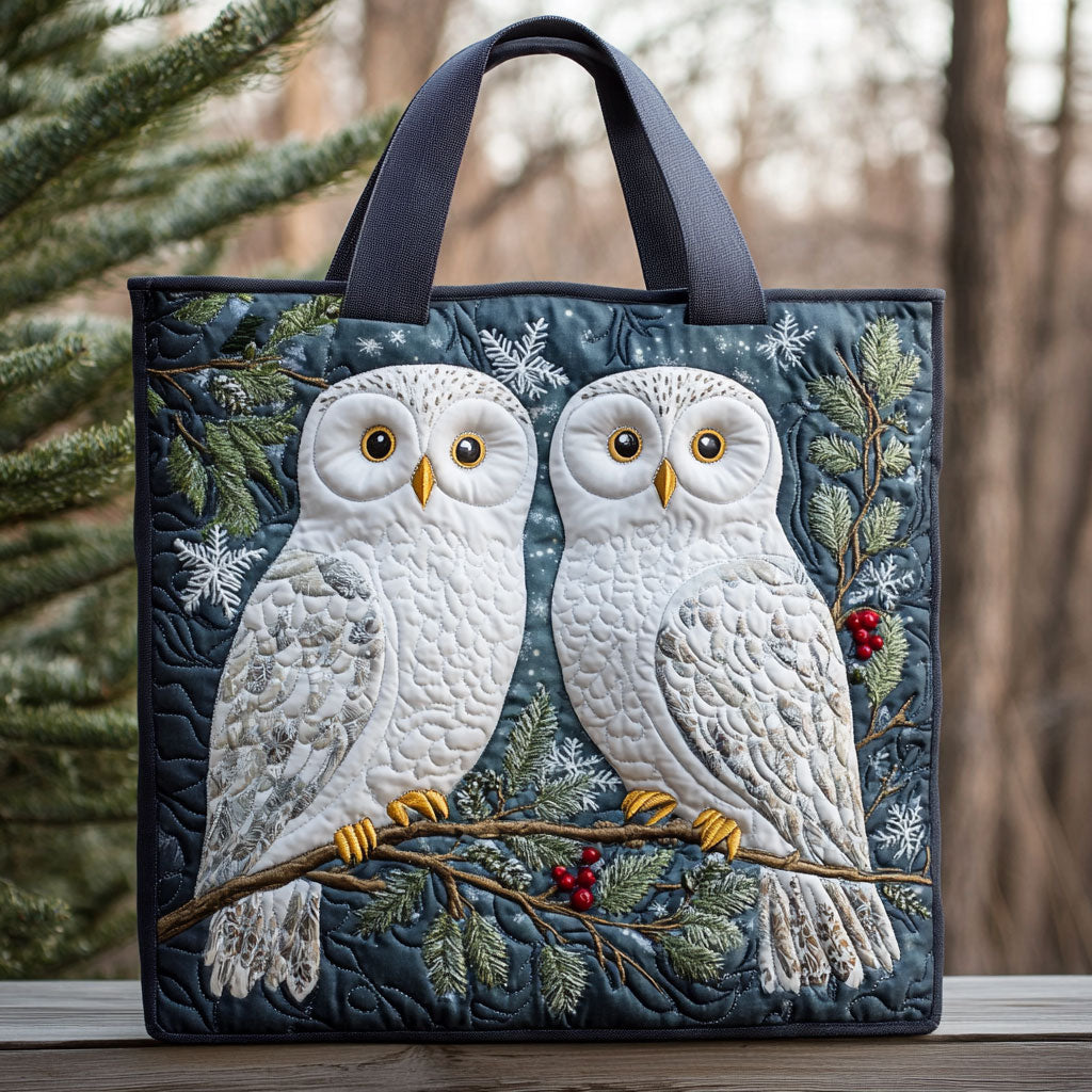 Snowy Wing CP3010051CL Quilted Tote Bag