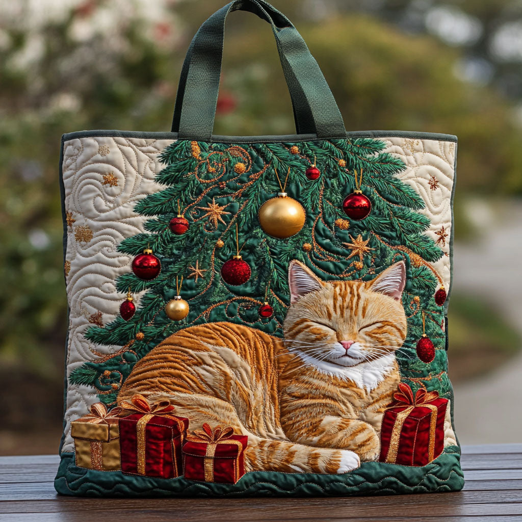 Merry Meow CP3010011CL Quilted Tote Bag