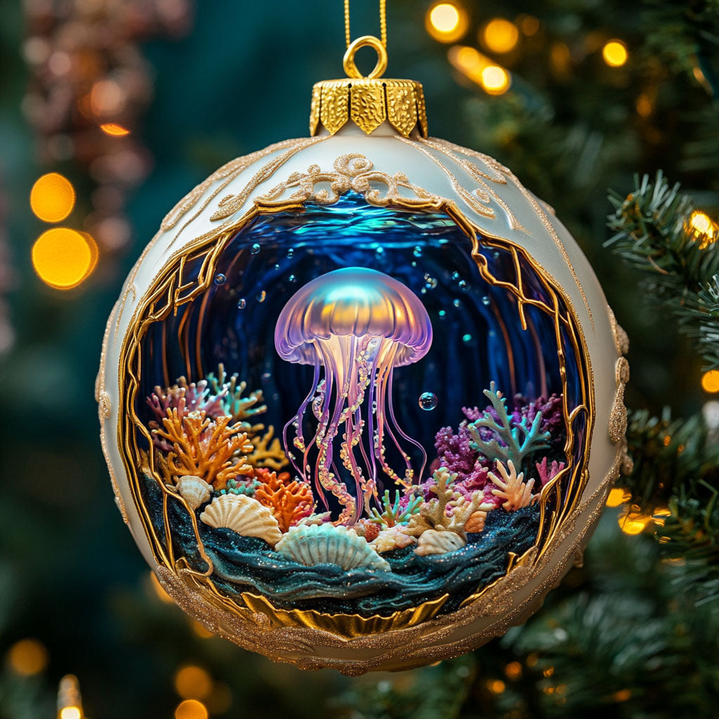 Golden Drift Jelly CW2511018CL Christmas Ornament