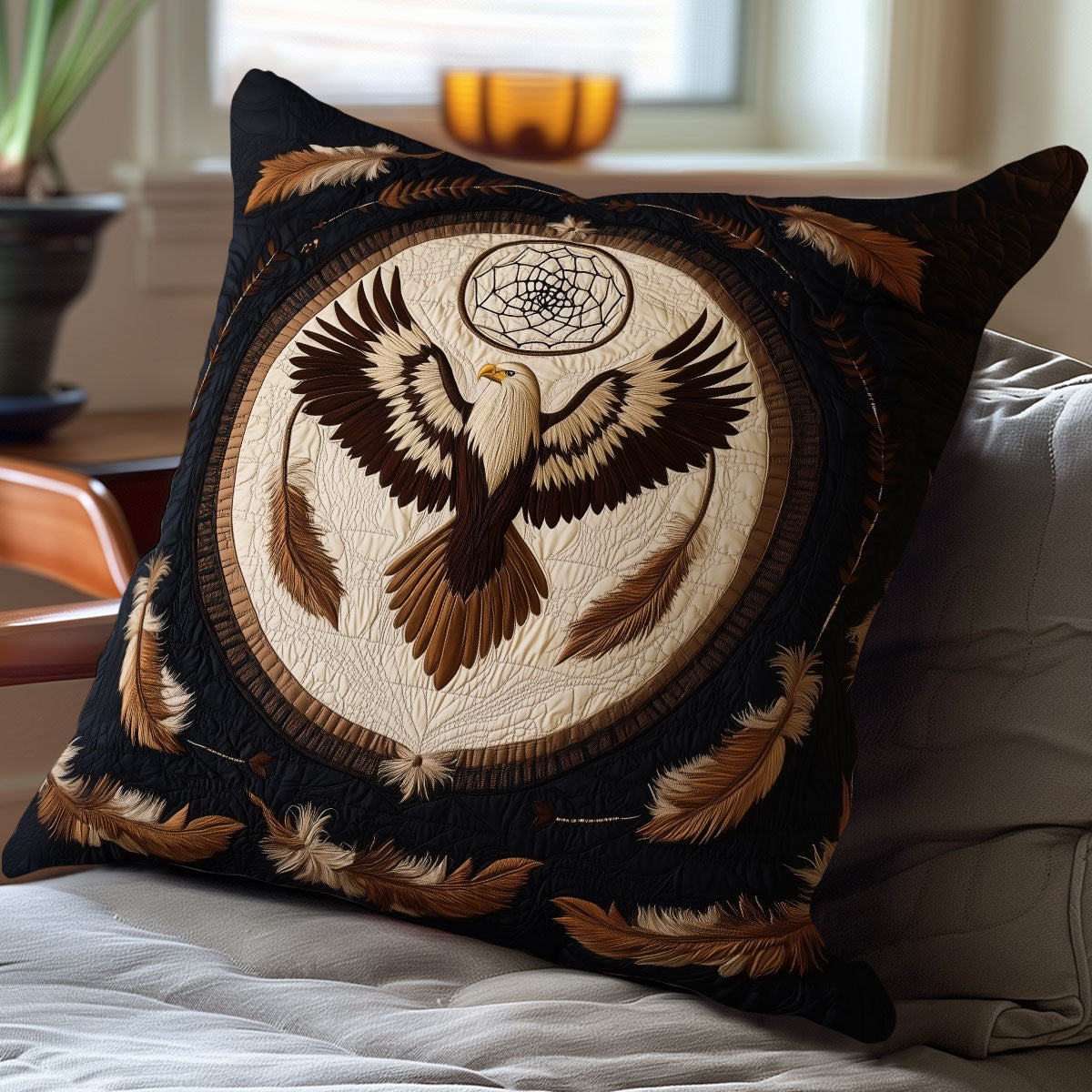 Eagle Feather Trail WN1704050CL Quilt Pillow Case