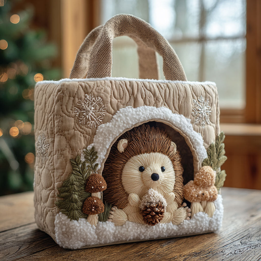 Forest Prickle CP0112213CL Quilted Tote Bag
