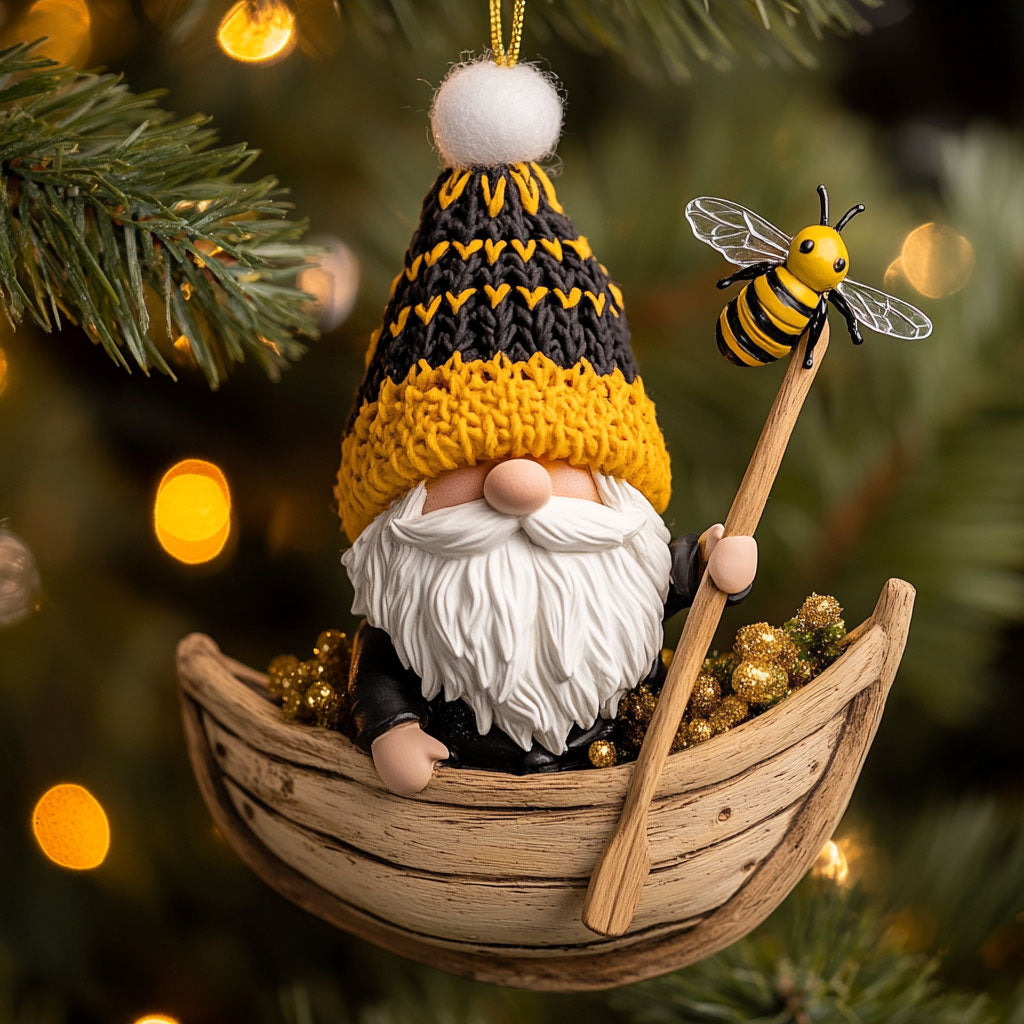 Bee Gnome WN1512001CL Christmas Ornament