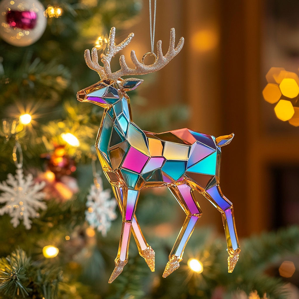 Deer Glow CW0112018CL Christmas Ornament