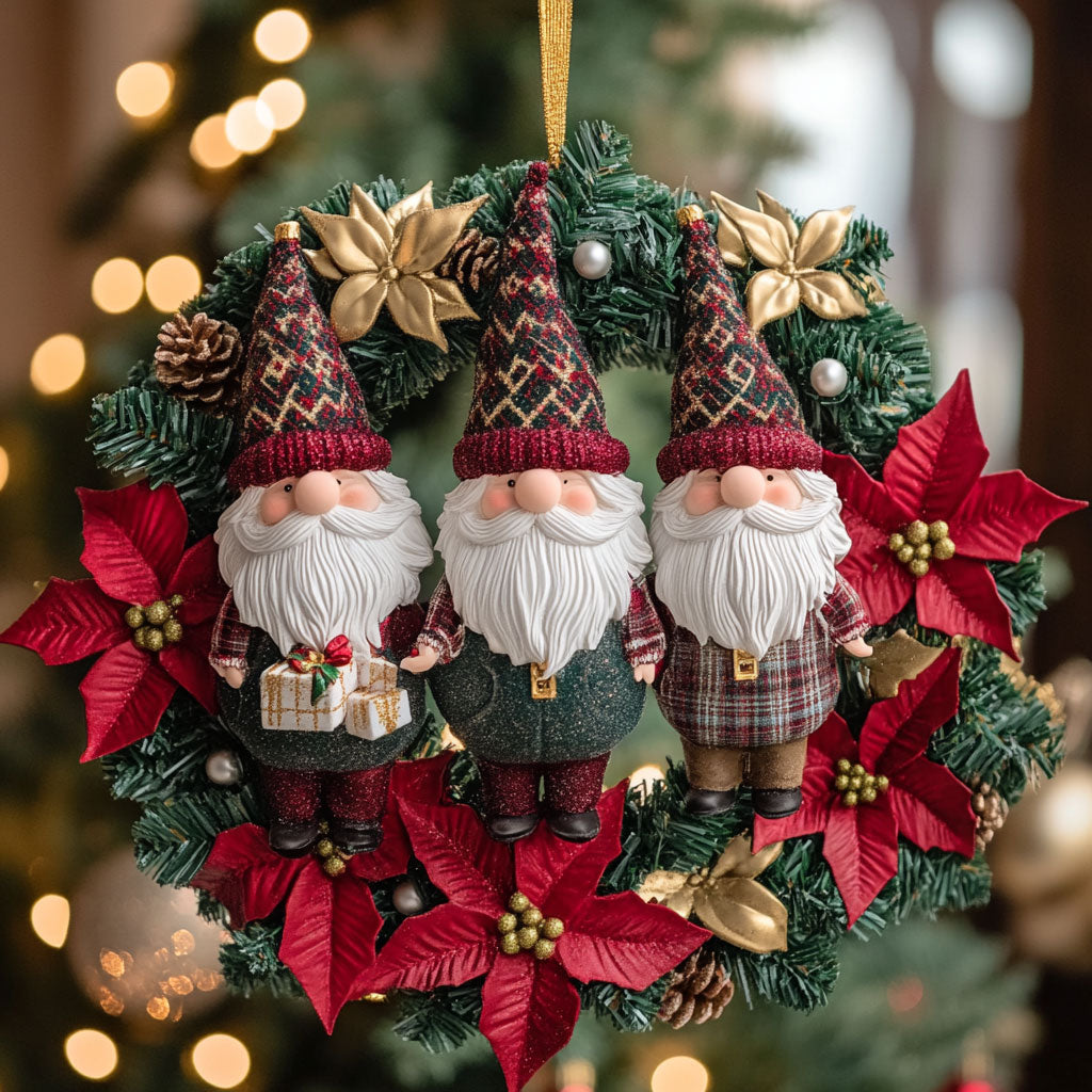Christmas Gnome CW2210003CL Christmas Ornament