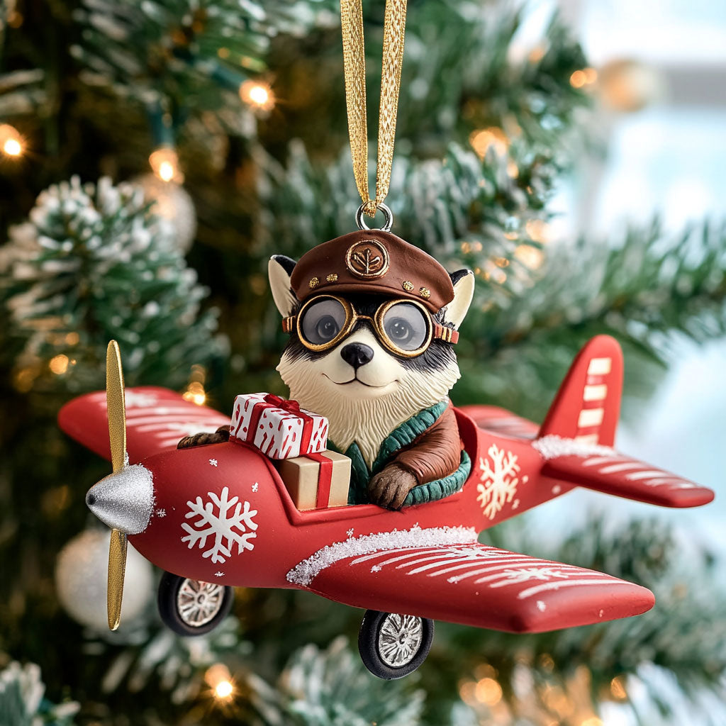 Pilot Pup CP2411143CL Christmas Ornament