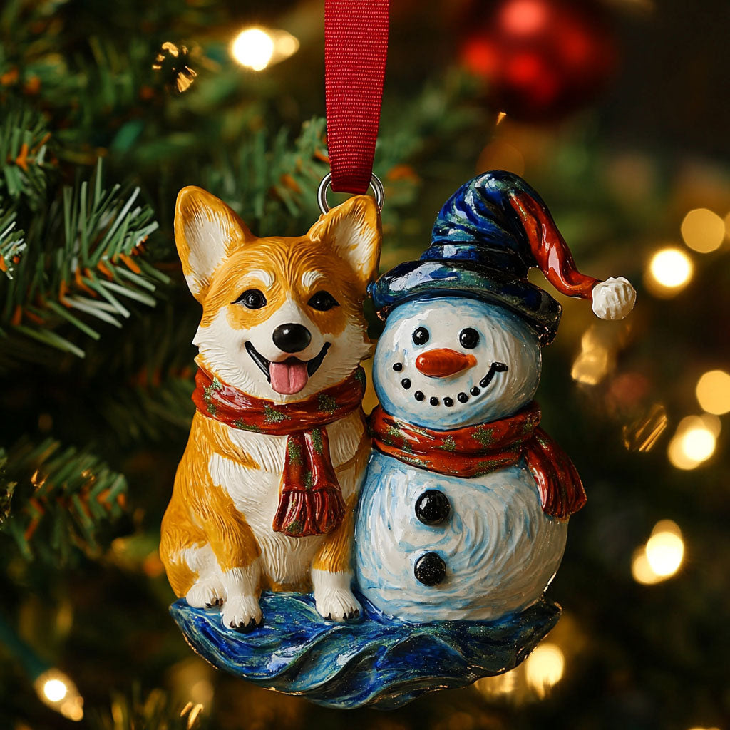 Winter Family Snowman WN0511117CL Christmas Ornament