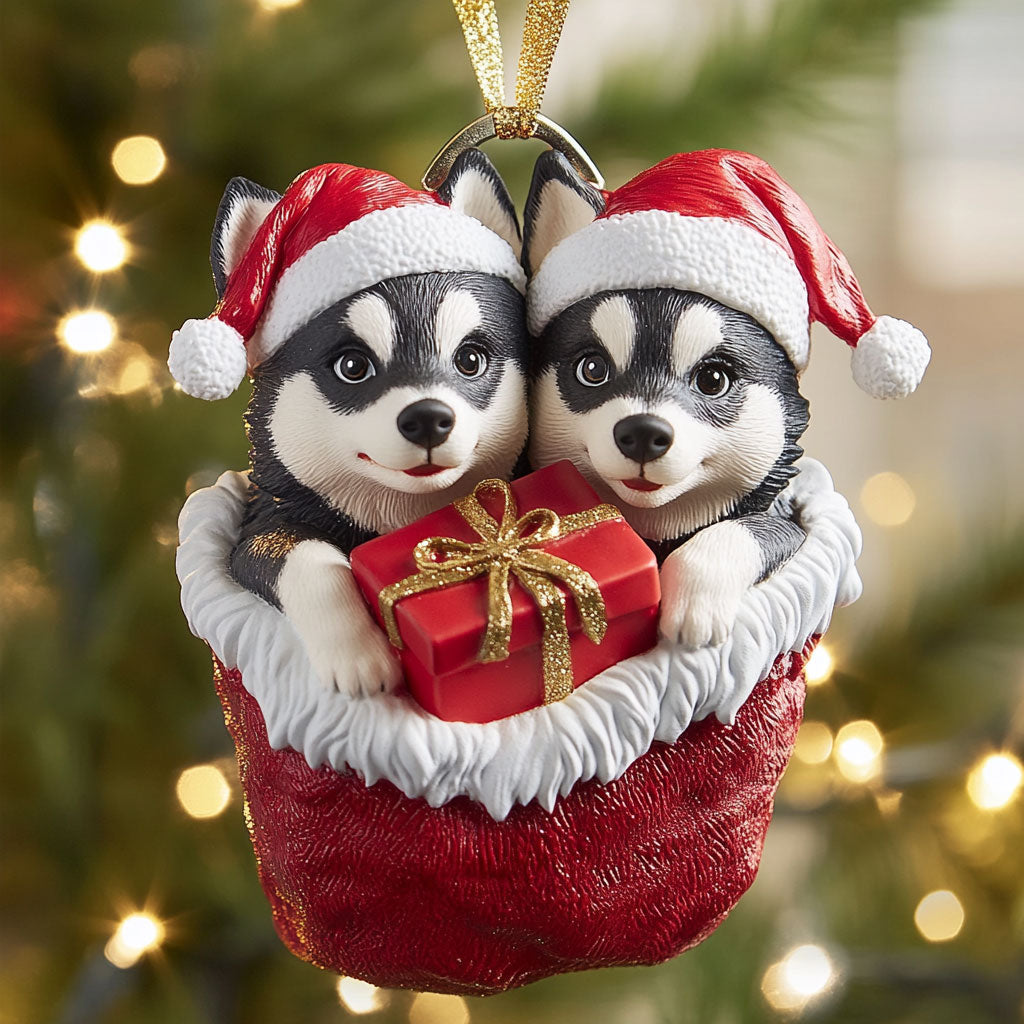 North Woof CP1510017CL Christmas Ornament
