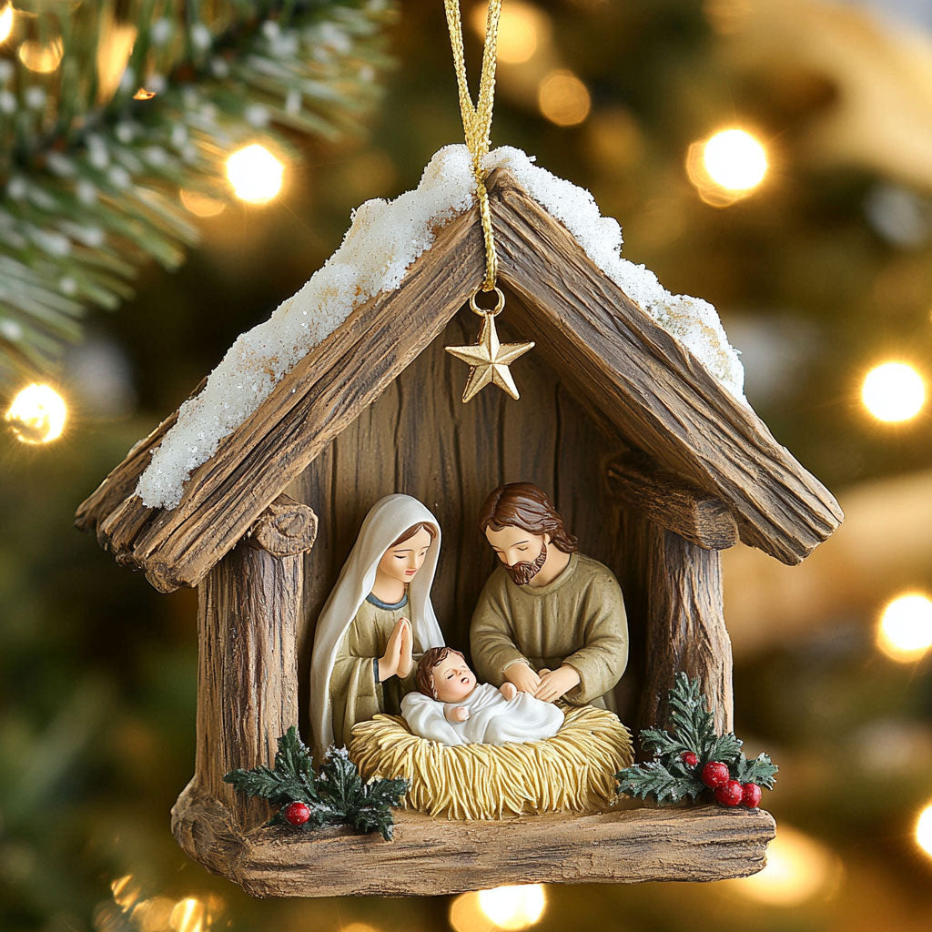 Blessed Star CP0112133CL Christmas Ornament