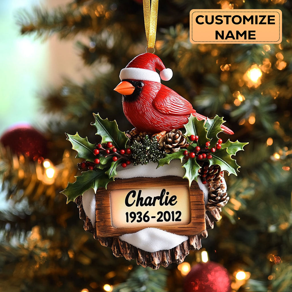 Forever Near Cardinal WN2110039CL Personalized Christmas Ornament