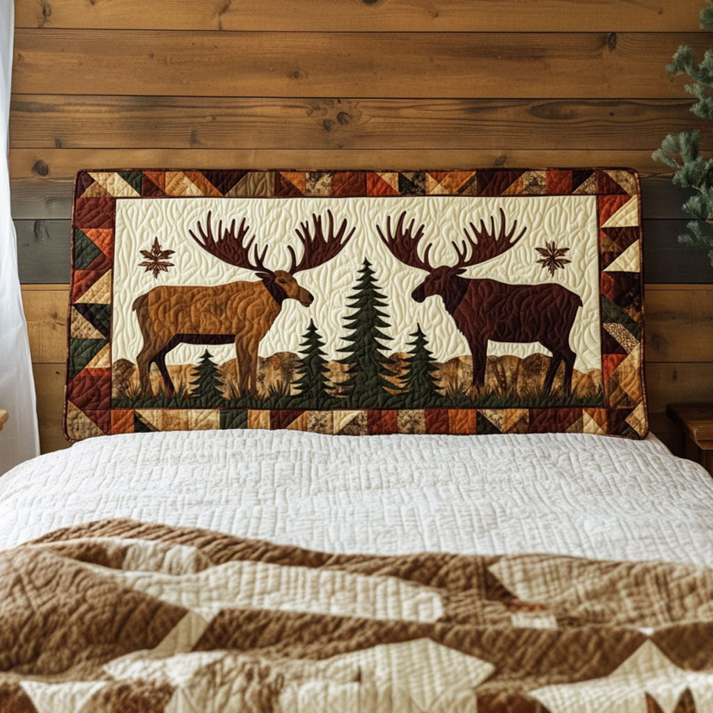 Twin Moose Wilderness KL0601035CL Quilted Headboard Slipcover