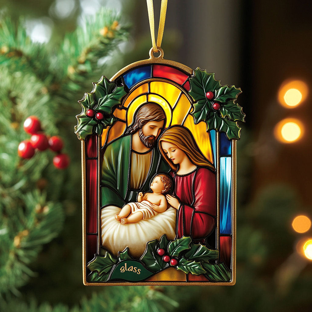 Holy Family CP0412102CL Christmas Ornament