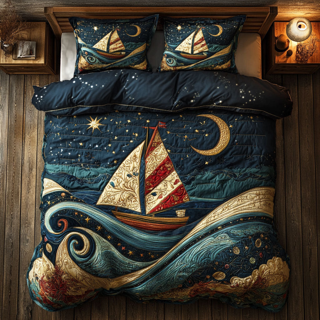 Sailing Through The Stars WJ2203056CL Duvet Cover Set