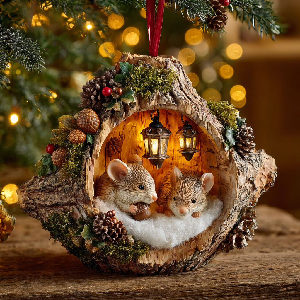Cozy Mouse CW2911006CL Christmas Ornament
