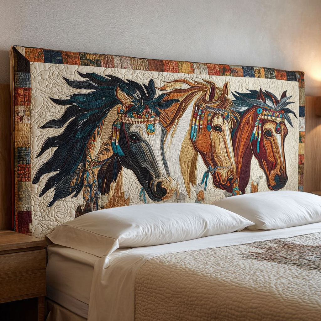 Native Horse CW2912020CL Quilted Headboard Slipcover