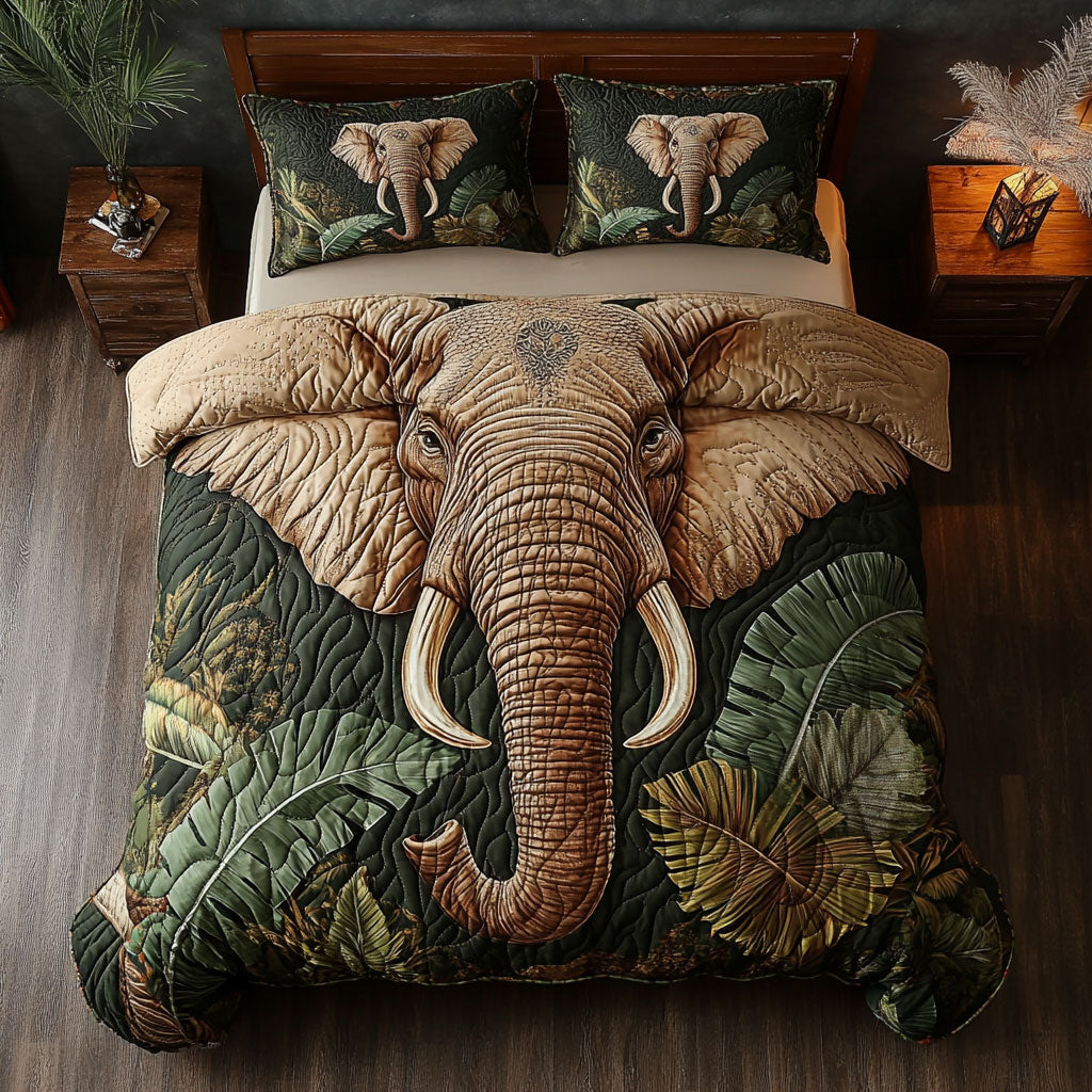 Elephant Forest CW1201005CL Duvet Cover Set