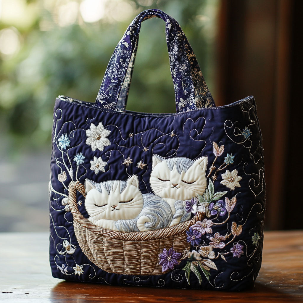 Timber Cat CP0312054CL Quilted Tote Bag