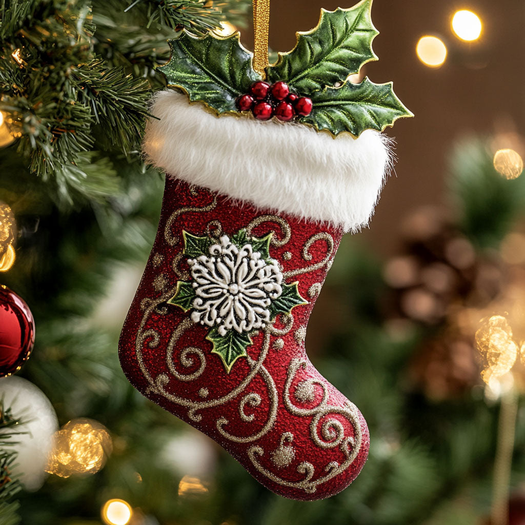 Stocking Glow CW0311051CL Christmas Ornament