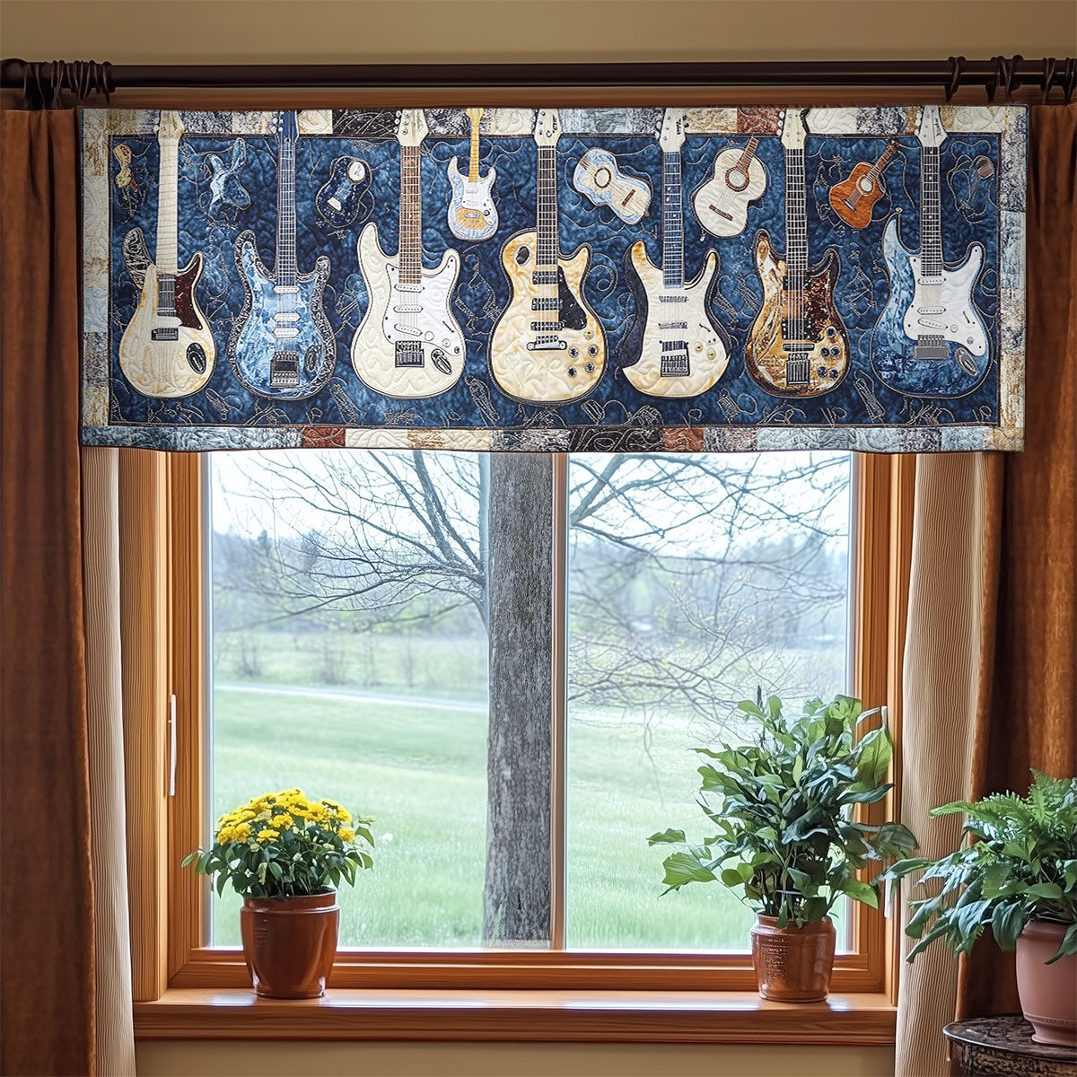 Guitar Harmony WN0407113CL Quilted Valance