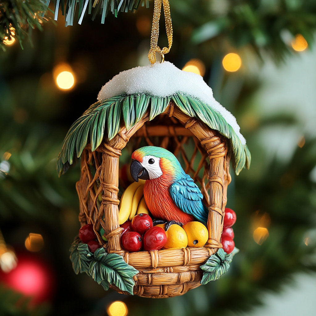 Parrot Haven CP0612087CL Christmas Ornament