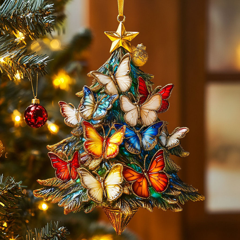 Butterfly Blessing CW2210046CL Christmas Ornament