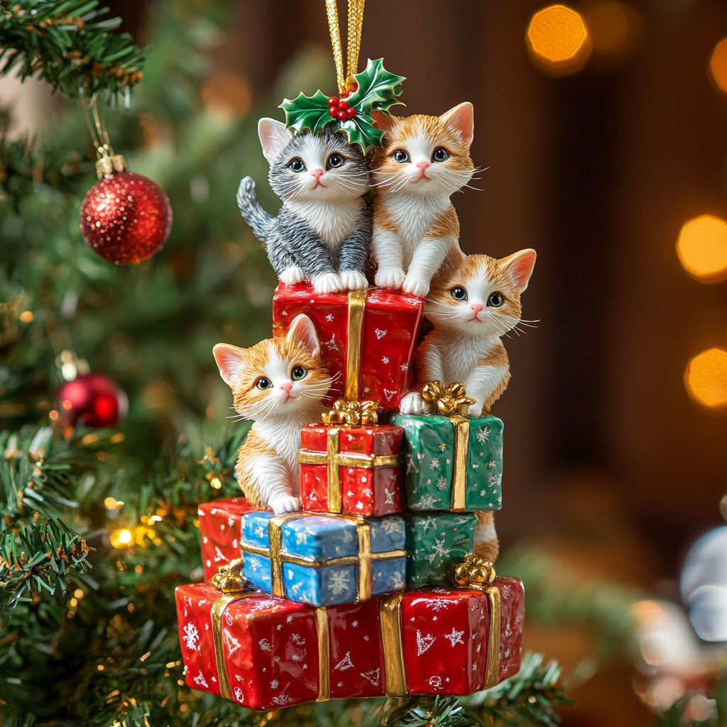 Sweet Meow CW2210040CL Christmas Ornament