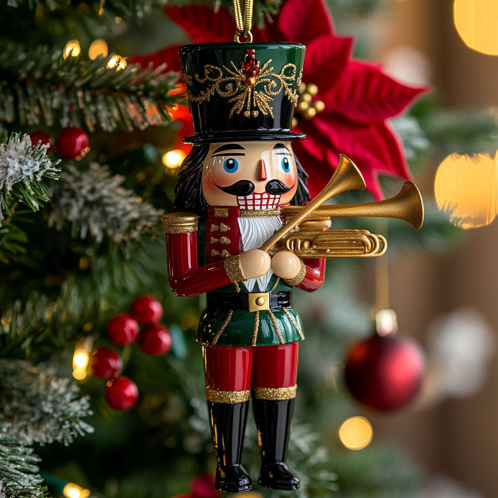 Nutcracker Trumpet CW0212044CL Christmas Ornament