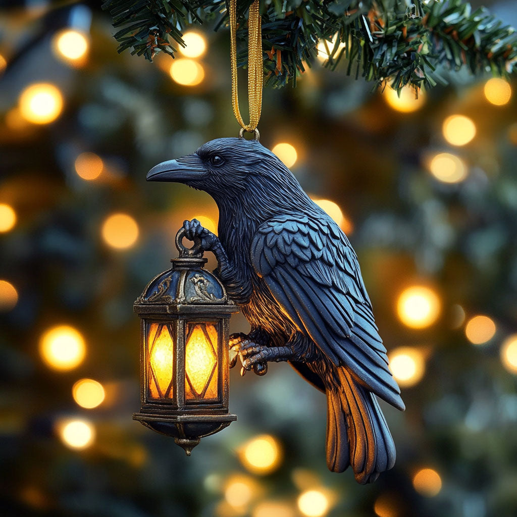Nightfall Crow CP2711029CL Christmas Ornament