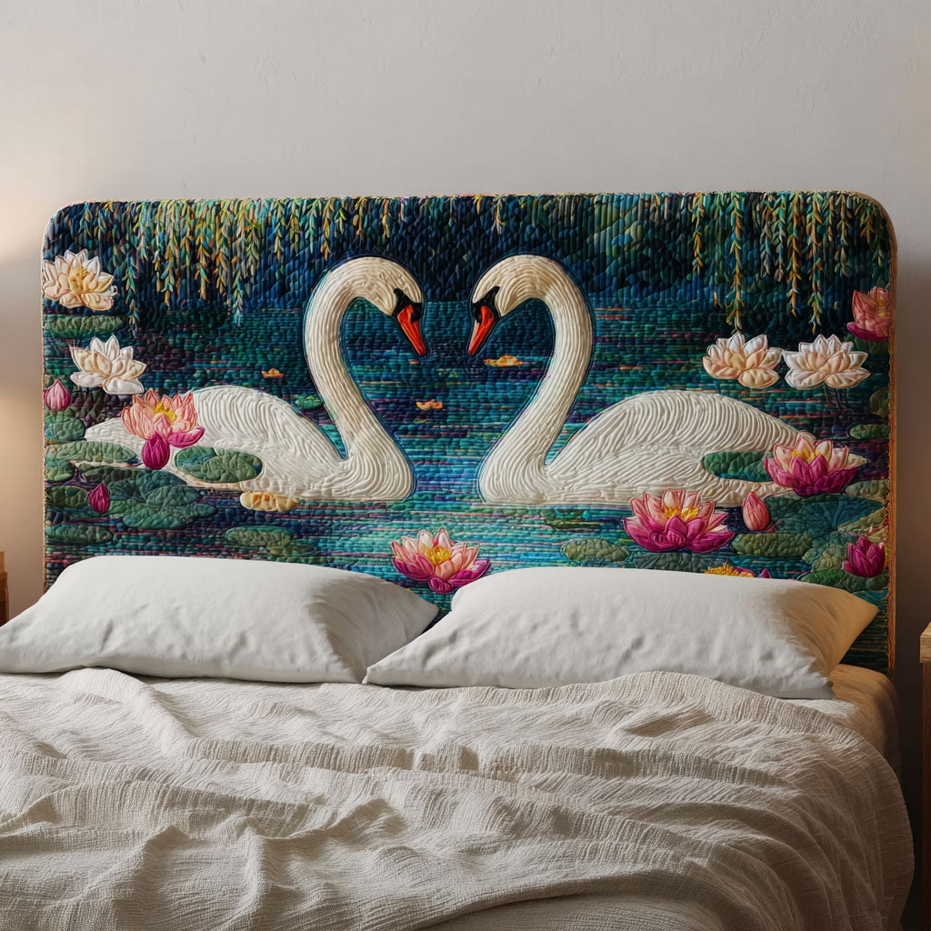 Swan Lake CW0501022CL Quilted Headboard Slipcover